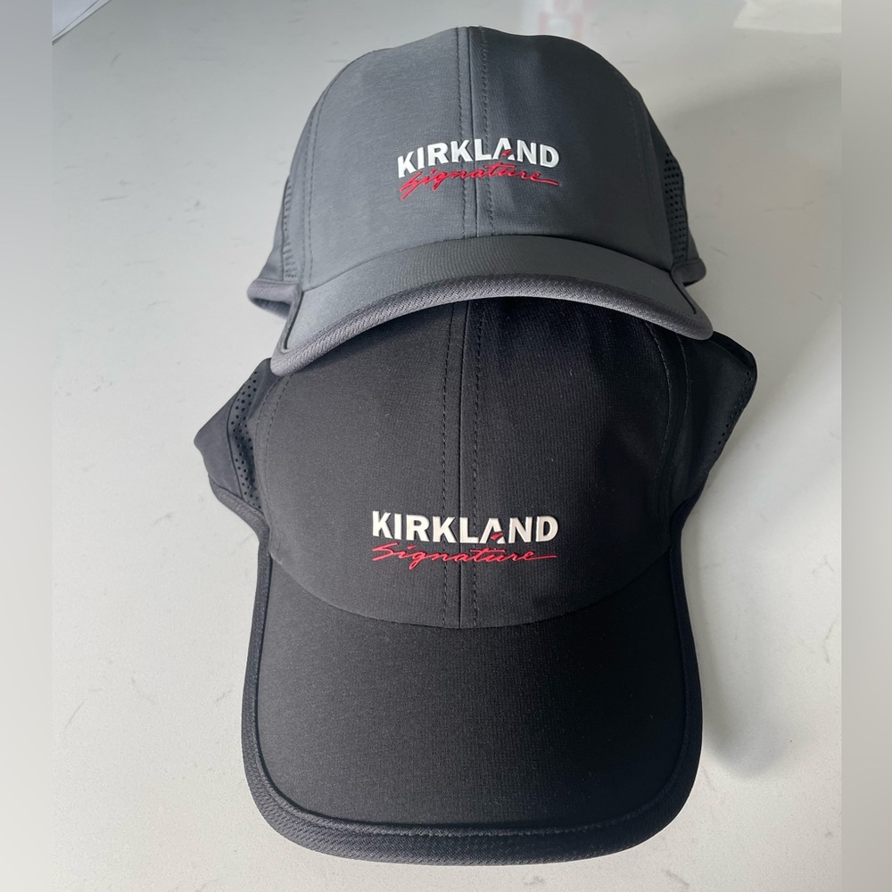 Kirkland Signature Unisex Logo Hat, 2-pack